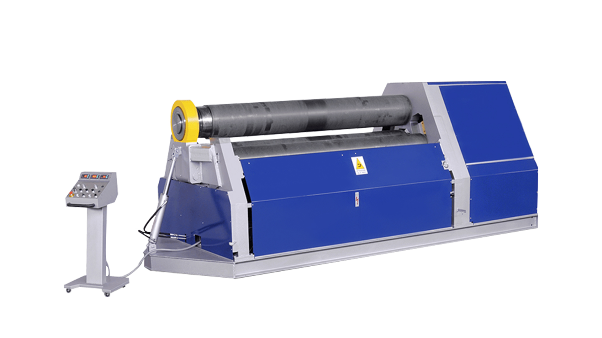 Mechanische plaatwalsmachine met 3 rollen